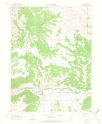 Gypsum Colorado Historical topographic map, 1:24000 scale, 7.5 X 7.5 Minute, Year 1962