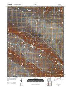 Gypsum Gap Colorado Historical topographic map, 1:24000 scale, 7.5 X 7.5 Minute, Year 2010