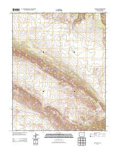Gypsum Gap Colorado Historical topographic map, 1:24000 scale, 7.5 X 7.5 Minute, Year 2013