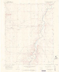 Hackamore Ranch Colorado Historical topographic map, 1:24000 scale, 7.5 X 7.5 Minute, Year 1966