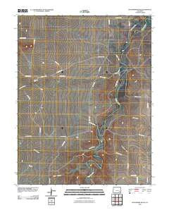 Hackamore Ranch Colorado Historical topographic map, 1:24000 scale, 7.5 X 7.5 Minute, Year 2010