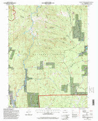 Hackett Mountain Colorado Historical topographic map, 1:24000 scale, 7.5 X 7.5 Minute, Year 1994