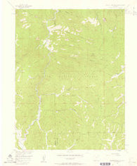 Hackett Mountain Colorado Historical topographic map, 1:24000 scale, 7.5 X 7.5 Minute, Year 1956