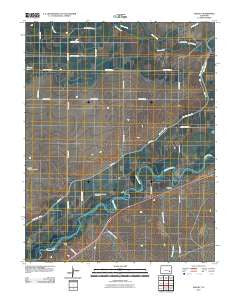 Hadley Colorado Historical topographic map, 1:24000 scale, 7.5 X 7.5 Minute, Year 2010