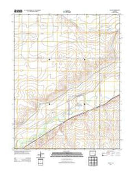 Hadley Colorado Historical topographic map, 1:24000 scale, 7.5 X 7.5 Minute, Year 2013