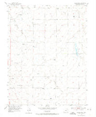 Haegler Ranch Colorado Historical topographic map, 1:24000 scale, 7.5 X 7.5 Minute, Year 1954