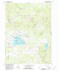 Hahns Peak Colorado Historical topographic map, 1:24000 scale, 7.5 X 7.5 Minute, Year 1962