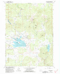 Hahns Peak Colorado Historical topographic map, 1:24000 scale, 7.5 X 7.5 Minute, Year 1962
