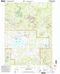 Hahns Peak Colorado Historical topographic map, 1:24000 scale, 7.5 X 7.5 Minute, Year 2000