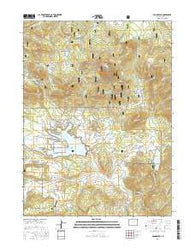 Hahns Peak Colorado Current topographic map, 1:24000 scale, 7.5 X 7.5 Minute, Year 2016