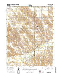 Hale Ponds Colorado Current topographic map, 1:24000 scale, 7.5 X 7.5 Minute, Year 2016