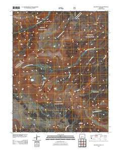 Halfmoon Pass Colorado Historical topographic map, 1:24000 scale, 7.5 X 7.5 Minute, Year 2011