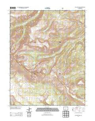 Halfmoon Pass Colorado Historical topographic map, 1:24000 scale, 7.5 X 7.5 Minute, Year 2013