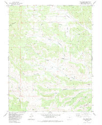 Hall Gulch Colorado Historical topographic map, 1:24000 scale, 7.5 X 7.5 Minute, Year 1983