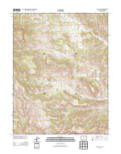 Hall Gulch Colorado Historical topographic map, 1:24000 scale, 7.5 X 7.5 Minute, Year 2013