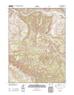 Hamilton Colorado Historical topographic map, 1:24000 scale, 7.5 X 7.5 Minute, Year 2013