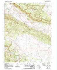 Hamm Canyon Colorado Historical topographic map, 1:24000 scale, 7.5 X 7.5 Minute, Year 1994