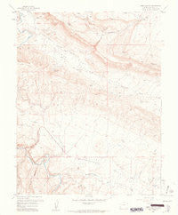 Hamm Canyon Colorado Historical topographic map, 1:24000 scale, 7.5 X 7.5 Minute, Year 1960