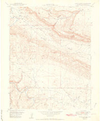 Hamm Canyon Colorado Historical topographic map, 1:24000 scale, 7.5 X 7.5 Minute, Year 1950