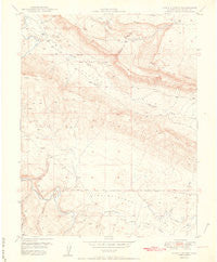 Hamm Canyon Colorado Historical topographic map, 1:24000 scale, 7.5 X 7.5 Minute, Year 1950