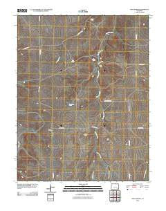 Hand Springs Colorado Historical topographic map, 1:24000 scale, 7.5 X 7.5 Minute, Year 2010