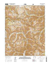 Handies Peak Colorado Current topographic map, 1:24000 scale, 7.5 X 7.5 Minute, Year 2016
