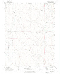 Hanover NE Colorado Historical topographic map, 1:24000 scale, 7.5 X 7.5 Minute, Year 1973