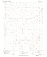 Hanover NW Colorado Historical topographic map, 1:24000 scale, 7.5 X 7.5 Minute, Year 1954