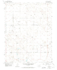 Hanover Colorado Historical topographic map, 1:24000 scale, 7.5 X 7.5 Minute, Year 1954