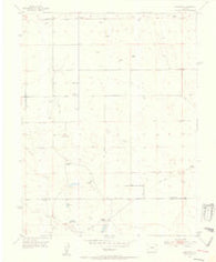 Hanover Colorado Historical topographic map, 1:24000 scale, 7.5 X 7.5 Minute, Year 1954