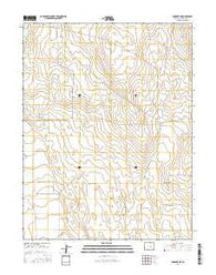 Hanover NE Colorado Current topographic map, 1:24000 scale, 7.5 X 7.5 Minute, Year 2016
