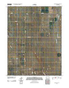Hanover NW Colorado Historical topographic map, 1:24000 scale, 7.5 X 7.5 Minute, Year 2010