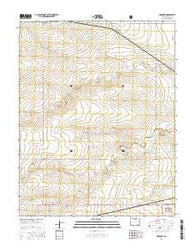 Harbord Colorado Current topographic map, 1:24000 scale, 7.5 X 7.5 Minute, Year 2016