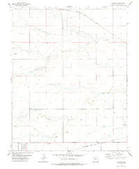 Harbord Colorado Historical topographic map, 1:24000 scale, 7.5 X 7.5 Minute, Year 1978