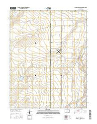Hardesty Reservoir Colorado Current topographic map, 1:24000 scale, 7.5 X 7.5 Minute, Year 2016