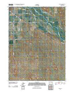 Hardin Colorado Historical topographic map, 1:24000 scale, 7.5 X 7.5 Minute, Year 2010