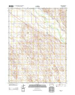 Hardin Colorado Historical topographic map, 1:24000 scale, 7.5 X 7.5 Minute, Year 2013