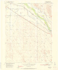 Hardin Colorado Historical topographic map, 1:24000 scale, 7.5 X 7.5 Minute, Year 1951