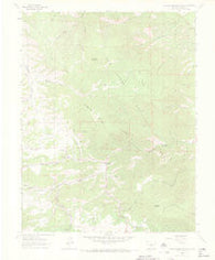 Hardscrabble Mountain Colorado Historical topographic map, 1:24000 scale, 7.5 X 7.5 Minute, Year 1963