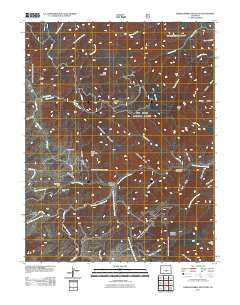 Hardscrabble Mountain Colorado Historical topographic map, 1:24000 scale, 7.5 X 7.5 Minute, Year 2011