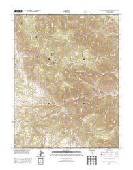 Hardscrabble Mountain Colorado Historical topographic map, 1:24000 scale, 7.5 X 7.5 Minute, Year 2013