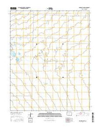 Harrence Lake Colorado Current topographic map, 1:24000 scale, 7.5 X 7.5 Minute, Year 2016