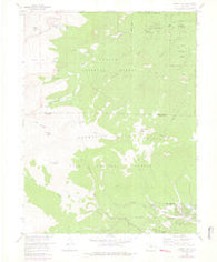 Harris Park Colorado Historical topographic map, 1:24000 scale, 7.5 X 7.5 Minute, Year 1957