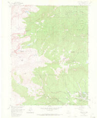 Harris Park Colorado Historical topographic map, 1:24000 scale, 7.5 X 7.5 Minute, Year 1957