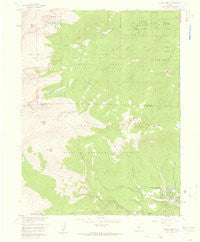Harris Park Colorado Historical topographic map, 1:24000 scale, 7.5 X 7.5 Minute, Year 1957