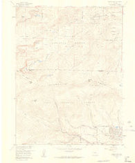 Harris Park Colorado Historical topographic map, 1:24000 scale, 7.5 X 7.5 Minute, Year 1957