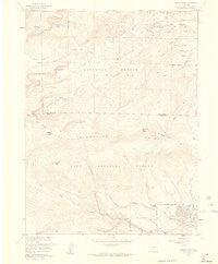 Harris Park Colorado Historical topographic map, 1:24000 scale, 7.5 X 7.5 Minute, Year 1957