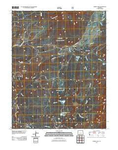 Harris Lake Colorado Historical topographic map, 1:24000 scale, 7.5 X 7.5 Minute, Year 2011