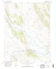 Hartsel Colorado Historical topographic map, 1:24000 scale, 7.5 X 7.5 Minute, Year 1956