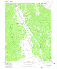 Harvard Lakes Colorado Historical topographic map, 1:24000 scale, 7.5 X 7.5 Minute, Year 1982